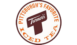 Turner's Pittsburg's Favorite Iced Tea logo.