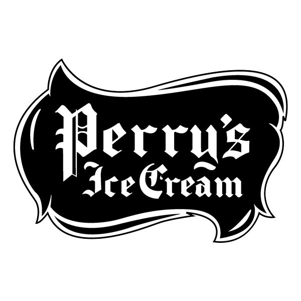 Perry's Ice Cream black logo